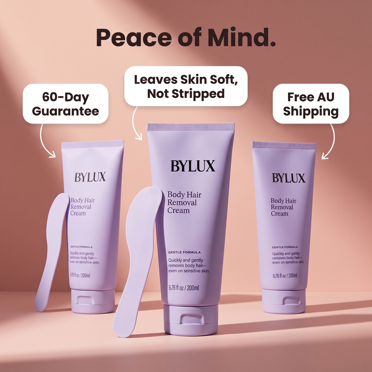 ByLux™ Pain-Free Body Hair Removal Cream