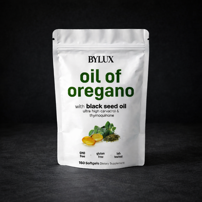 ByLux™ Oil of Oregano with Black Seed Oil