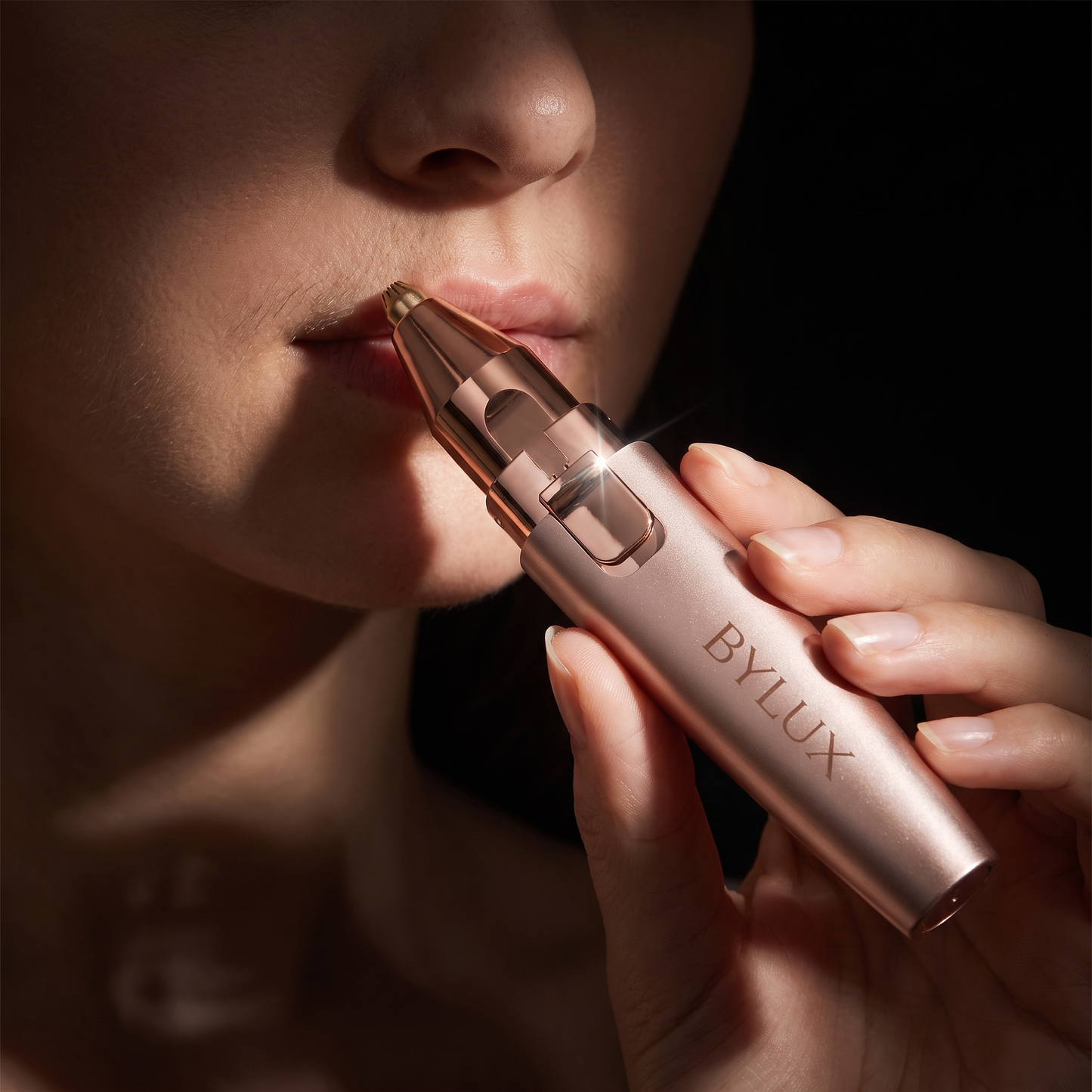 ByLux™ Facial Hair Remover & Eyebrow Trimmer • 2 in 1 Attachment